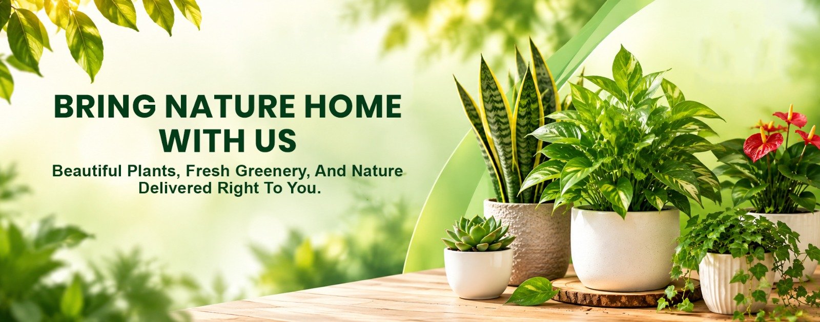Fresh Fruit & Flowering Plant Collection